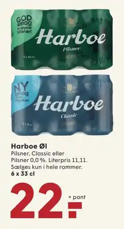 SPAR Harboe Øl tilbud