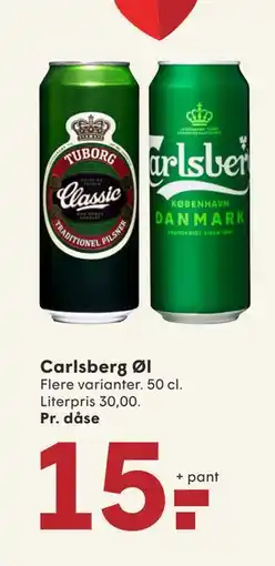 SPAR Carlsberg Øl tilbud
