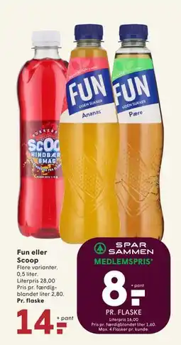SPAR Fun eller Scoop tilbud