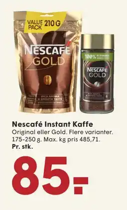 SPAR Nescafé Instant Kaffe tilbud