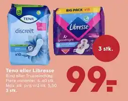 SPAR Tena eller Libresse tilbud