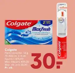 SPAR Colgate tilbud