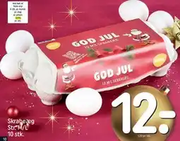 REMA 1000 Skrabeæg Str. M/L 10 stk tilbud