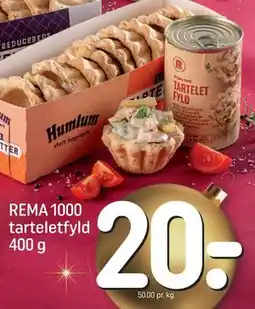 REMA 1000 REMA 1000 tarteletfyld 400 g tilbud