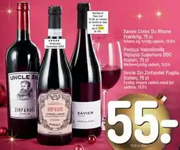 REMA 1000 Xavier Cotes Du Rhone Frankrig, 75 cl tilbud