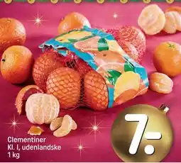 REMA 1000 Clementiner Kl. I, udenlandske 1 kg tilbud