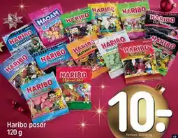 REMA 1000 Haribo poser 120 g tilbud