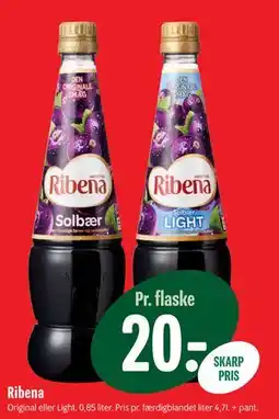 Min Købmand Ribena tilbud