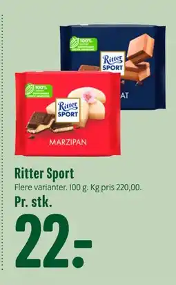 Min Købmand Ritter Sport tilbud