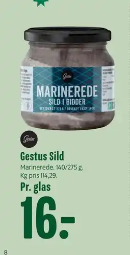 Min Købmand Gestus Sild tilbud