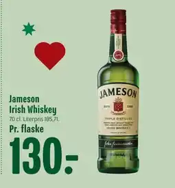 Min Købmand Jameson Irish Whiskey tilbud