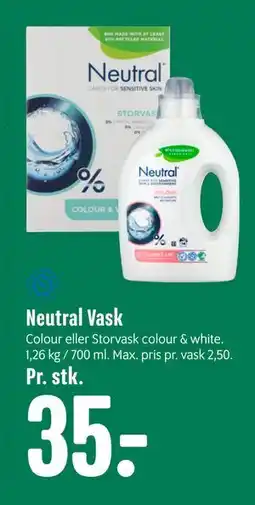 Min Købmand Neutral Vask tilbud