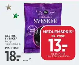 MENY GESTUS SVESKER tilbud