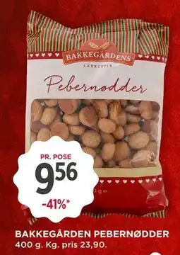 MENY BAKKEGÅRDEN PEBERNØDDER tilbud