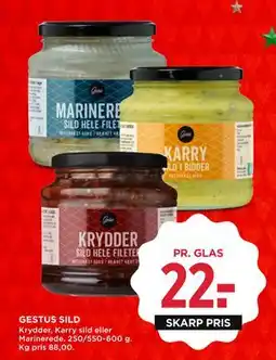 MENY GESTUS SILD tilbud