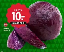 MENY DANSK RØDKÅL tilbud
