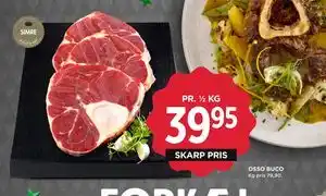 MENY OSSO BUCO tilbud