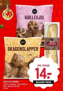 MENY GESTUS BRØD tilbud