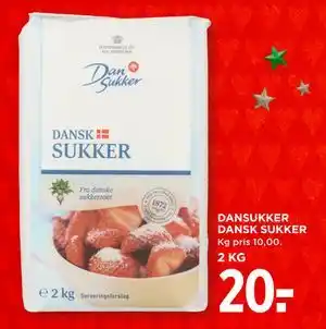 MENY DANSUKKER DANSK SUKKER tilbud