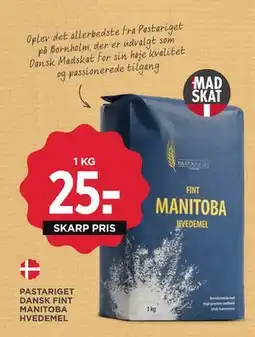 MENY PASTARIGET DANSK FINT MANITOBA HVEDEMEL tilbud