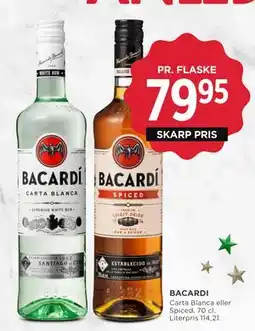 MENY BACARDI tilbud