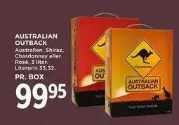 MENY AUSTRALIAN OUTBACK tilbud