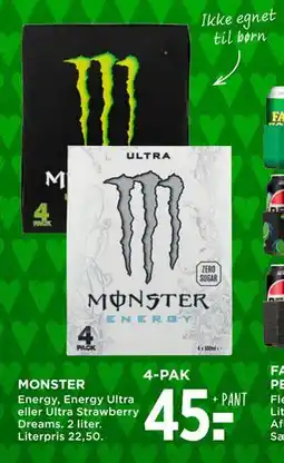 MENY MONSTER tilbud