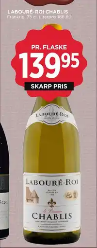 MENY LABOURÉ-ROI CHABLIS tilbud