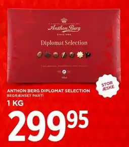 MENY ANTHON BERG DIPLOMAT SELECTION tilbud