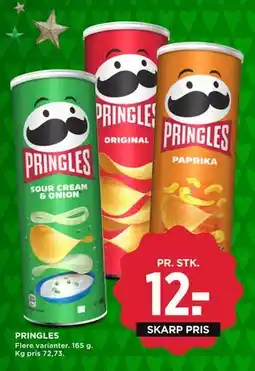 MENY PRINGLES tilbud