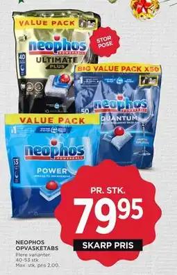MENY NEOPHOS OPVASKETABS tilbud