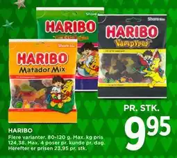 MENY HARIBO tilbud
