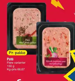 Fakta Tyskland Paté tilbud