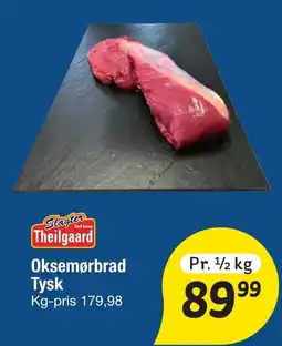 Fakta Tyskland Oksemørbrad Tysk tilbud