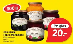Fakta Tyskland Den Gamle Fabrik Marmelade tilbud