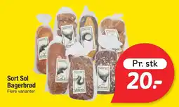 Fakta Tyskland Sort Sol Bagerbrød tilbud