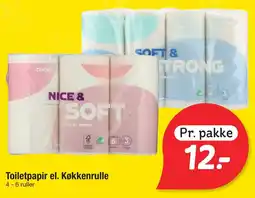 Fakta Tyskland Toiletpapir el. Køkkenrulle tilbud