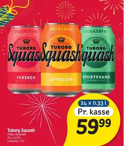 Fakta Tyskland Tuborg Squash tilbud