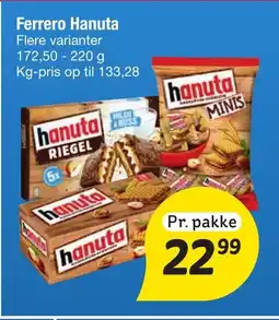 Fakta Tyskland Ferrero Hanuta tilbud