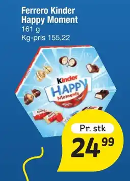 Fakta Tyskland Ferrero Kinder Happy Moment tilbud
