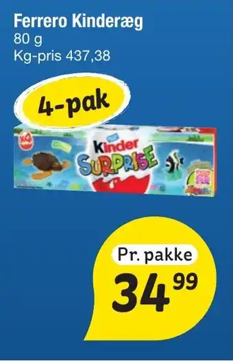 Fakta Tyskland Ferrero Kinderæg tilbud