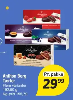 Fakta Tyskland Anthon Berg Tærter tilbud