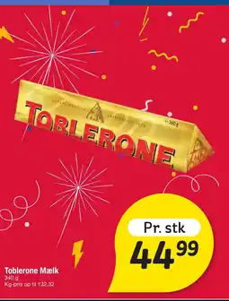 Fakta Tyskland Toblerone Mælk tilbud