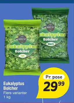 Fakta Tyskland Eukalyptus Bolcher tilbud
