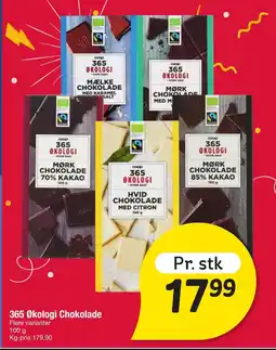 Fakta Tyskland 365 Økologi Chokolade tilbud
