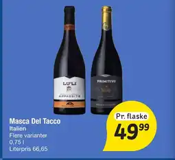 Fakta Tyskland Masca Del Tacco tilbud