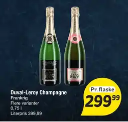 Fakta Tyskland Duval-Leroy Champagne tilbud