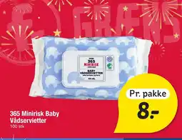 Fakta Tyskland 365 Minirisk Baby Vådservietter tilbud