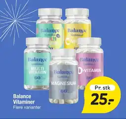 Fakta Tyskland Balance Vitaminer tilbud