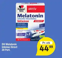 Fakta Tyskland DH Melatonin Intense Direct 20 Port. tilbud